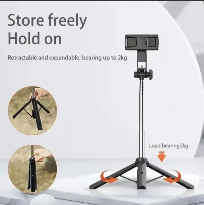 P170S Extendable Handled Stabilize Selfie Stick And Tripod