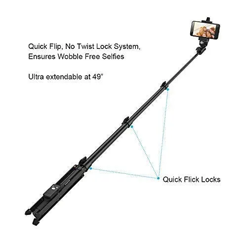 Selfie Stick & Tripod Fugetek