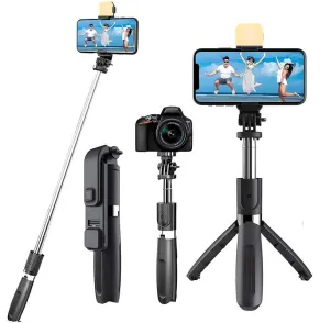 Selfie Stick  Extendable Flash 3-in-1