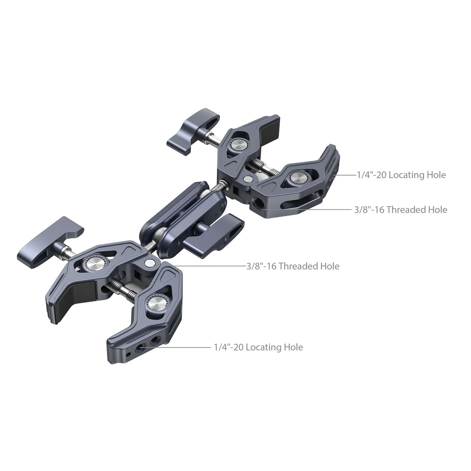 SmallRig Super Clamp with Double Crab-Shaped Clamps 4103B