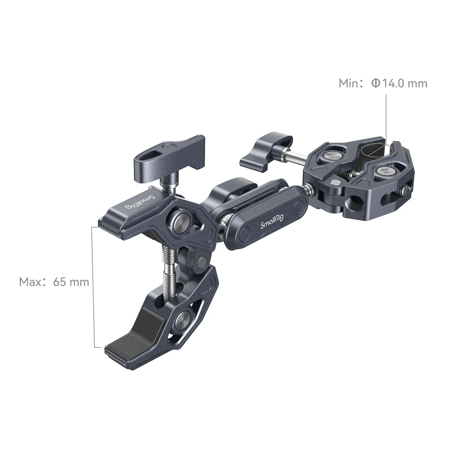 SmallRig Super Clamp with Double Crab-Shaped Clamps 4103B