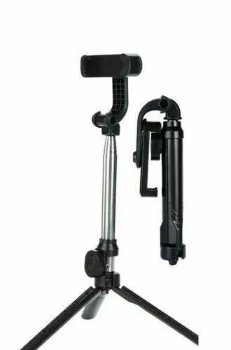 SMAXPro™ 30" Selfie Stick Tripod w/ Bluetooth Remote: Extendable Mini Stand iPhone/Android