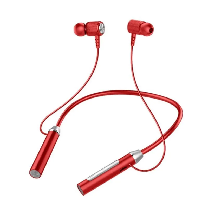 SMAXPro™ Neckband Bluetooth Earbuds: Mic Headset Wireless Earphones