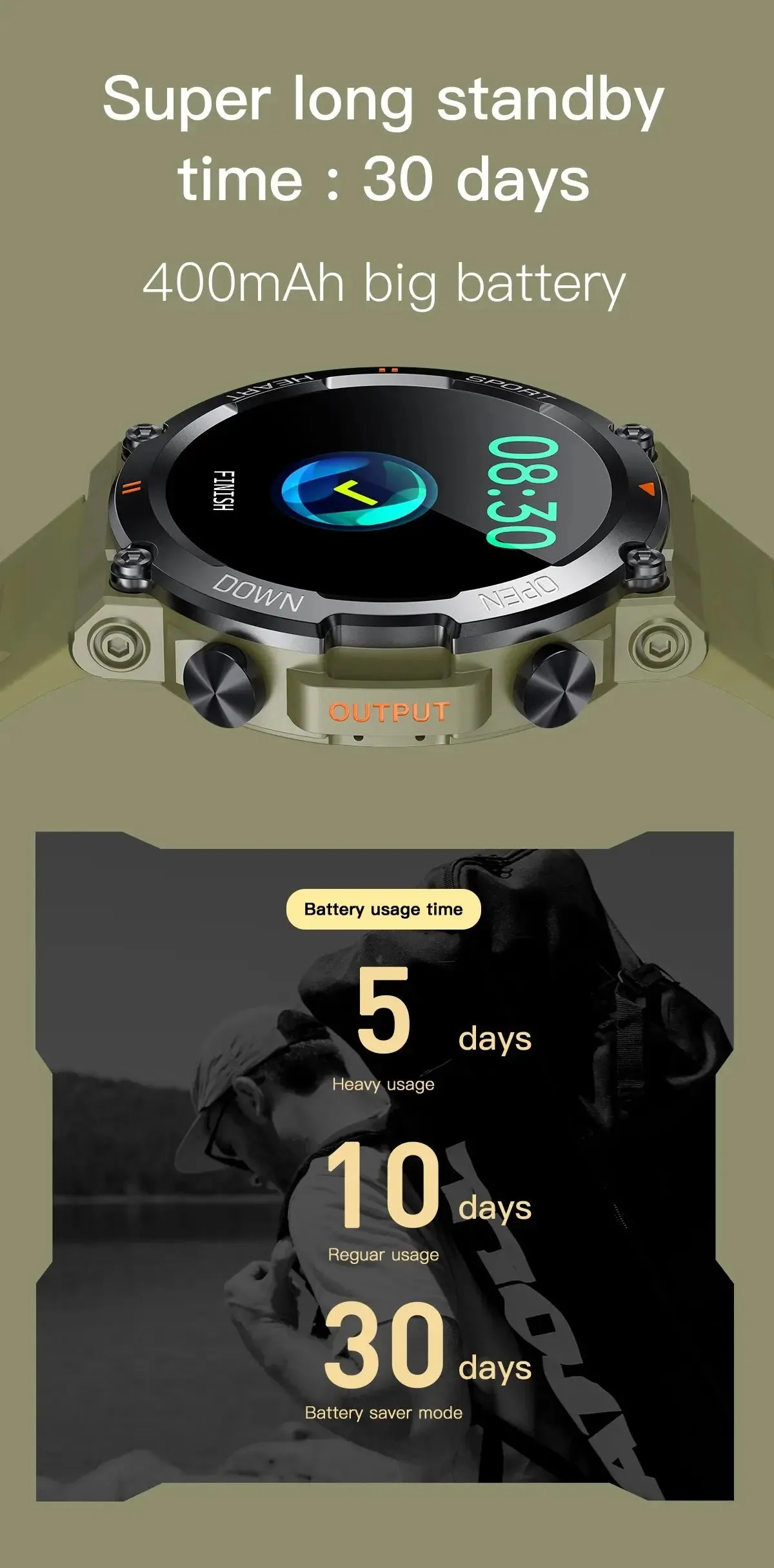 Sports Bluetooth Call Smartwatch