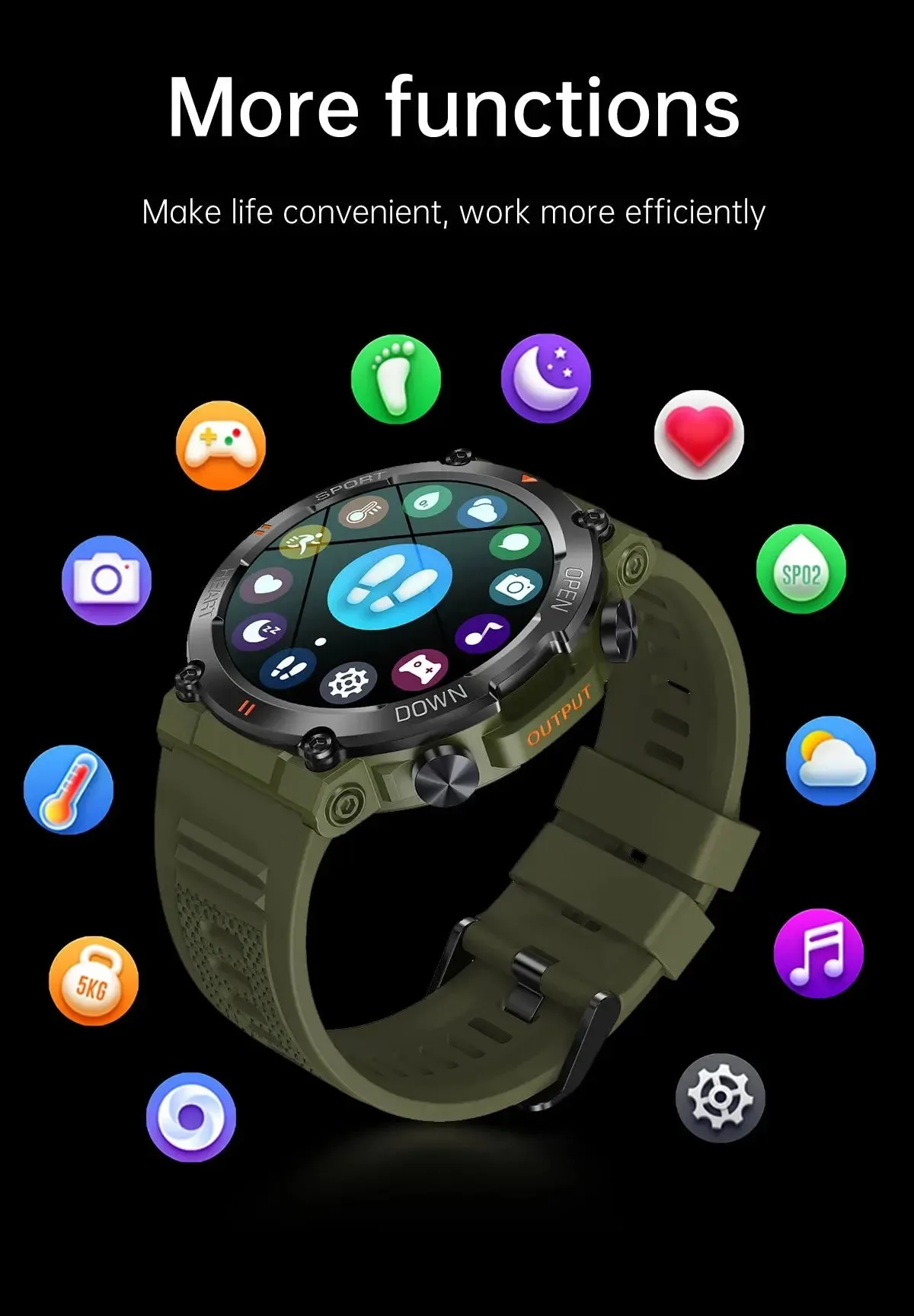 Sports Bluetooth Call Smartwatch