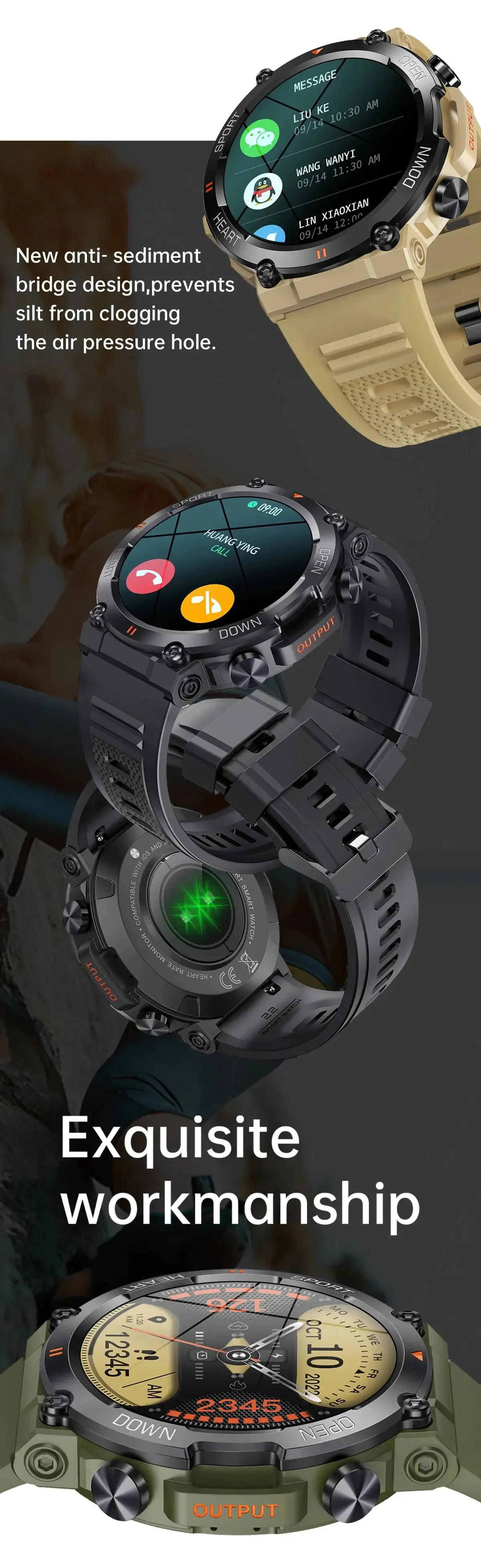 Sports Bluetooth Call Smartwatch