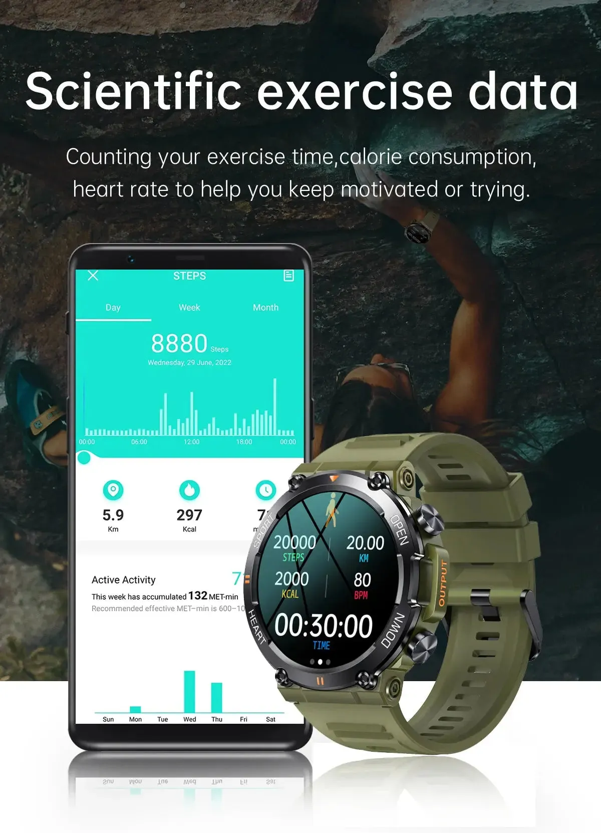 Sports Bluetooth Call Smartwatch