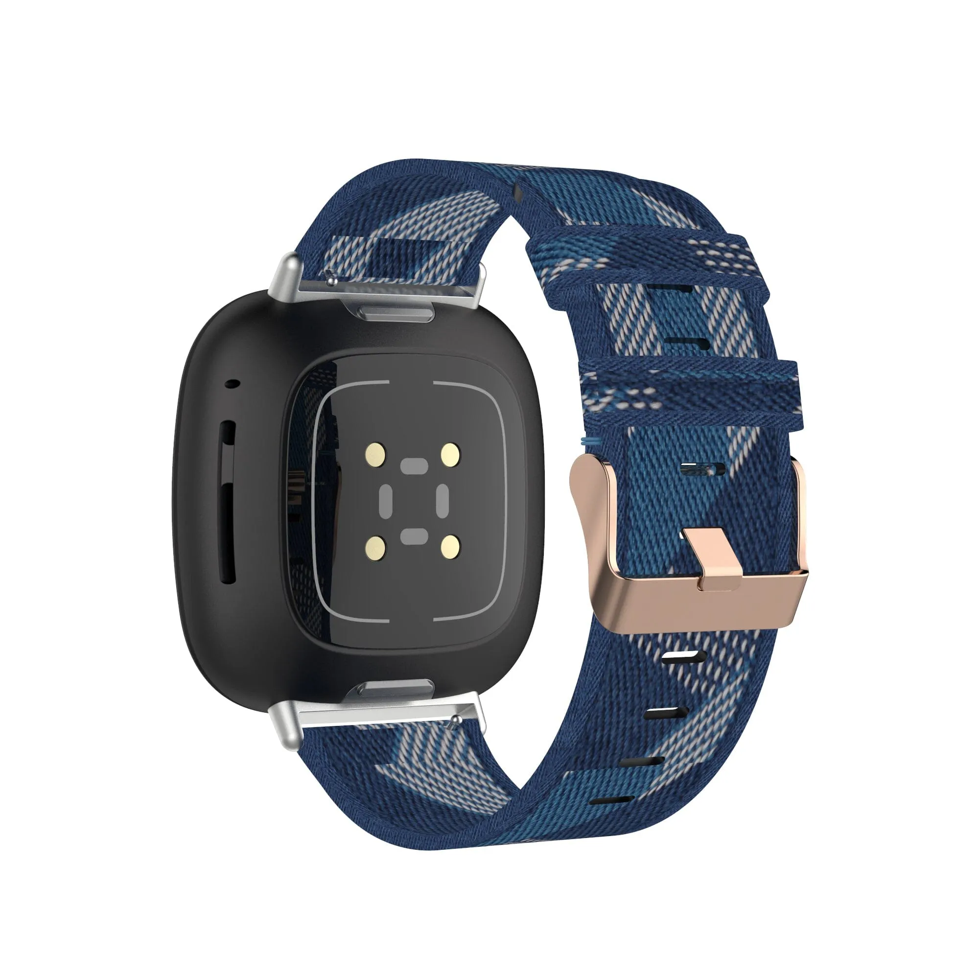 Stylish Canvas Watch Straps Compatible with Ryze Evo Smart Watch