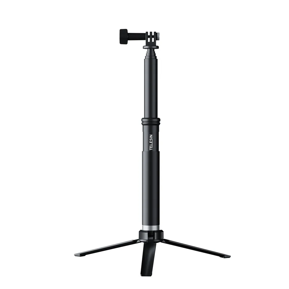 TELESIN Upgraded Aluminum Alloy Storage Tripod