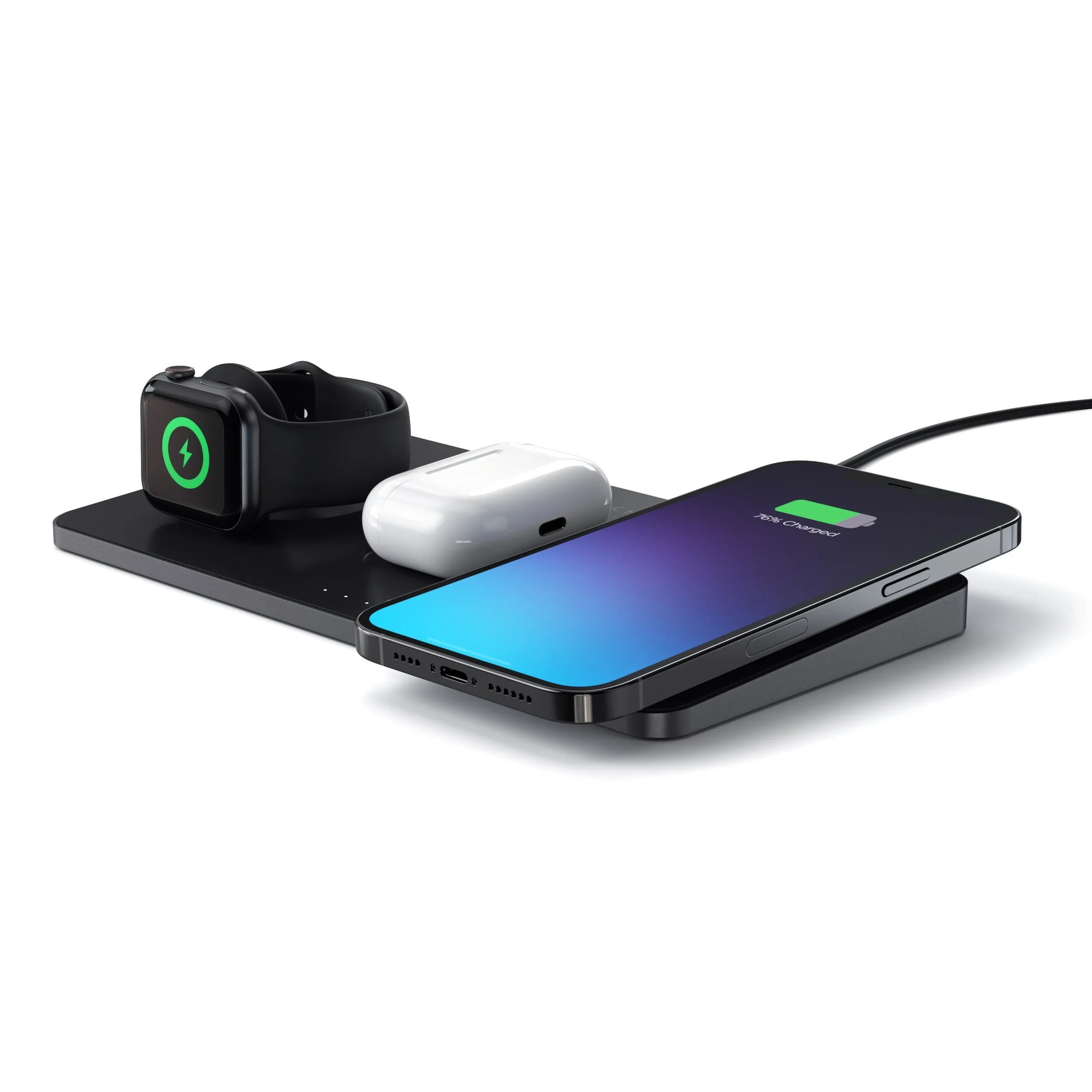 Trio Wireless Charger With Magnetic Pad