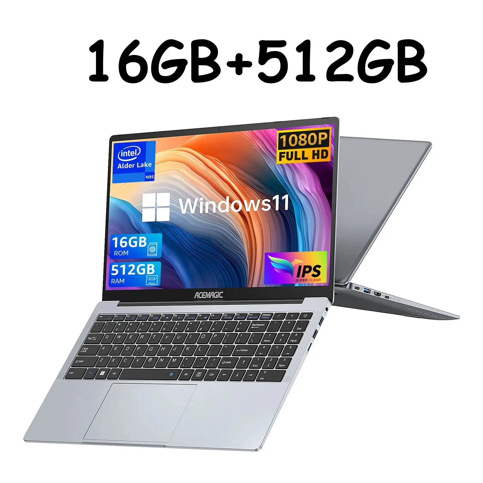 Ultimate Computing Power - ACEMAGIC 15.6" Ultra Slim Laptop