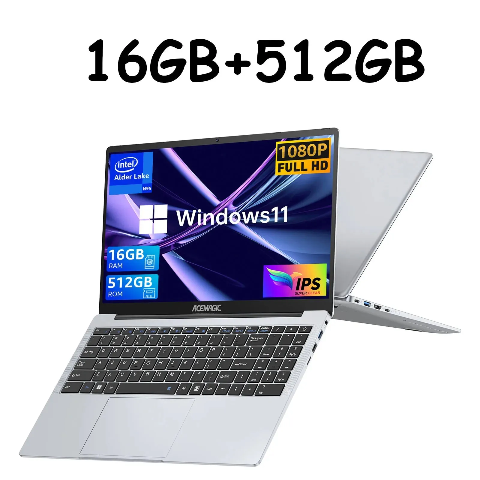 Ultimate Computing Power - ACEMAGIC 15.6" Ultra Slim Laptop