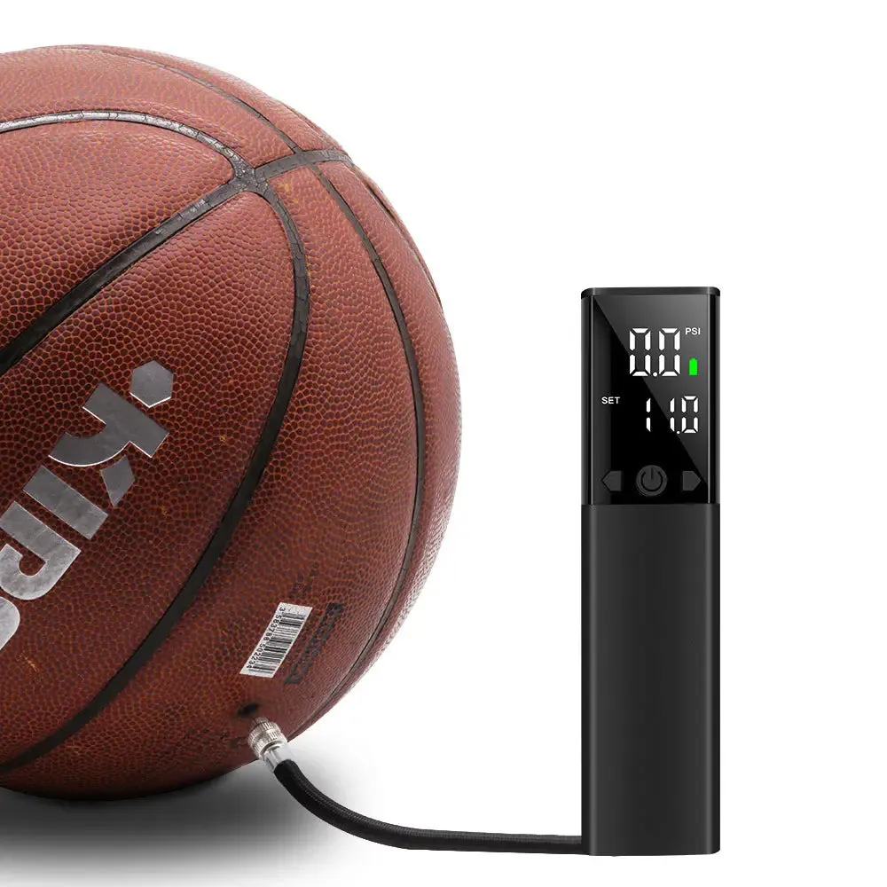 USB Rechargeable Electric Ball Pump with LCD Display