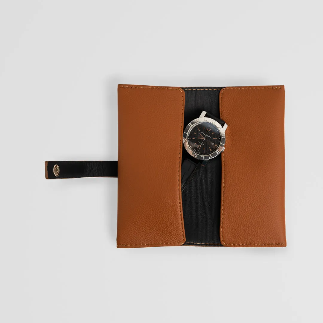 Watch Roll Case (Brown)