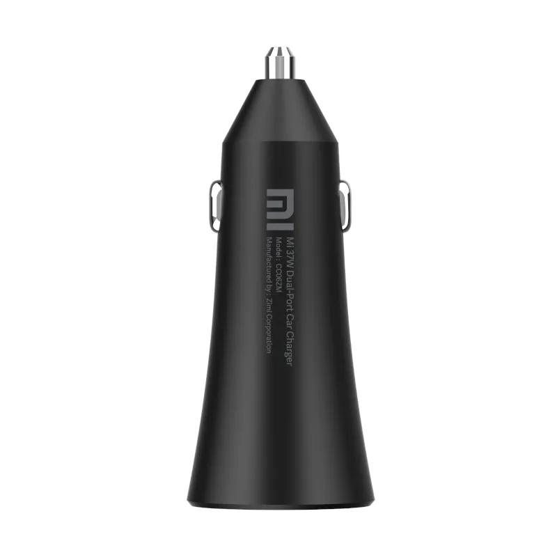 Xiaomi 37W Dual-Port Car Charger - Black