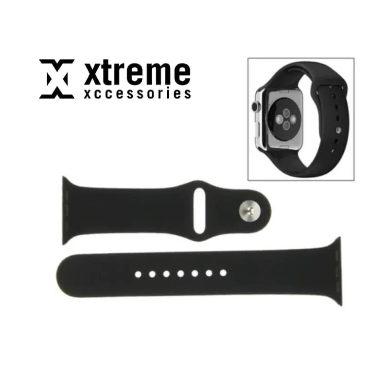 Xtreme Xccessories 42/44/45/49mm (S/M) Classic Silicone Apple Replacement Strap